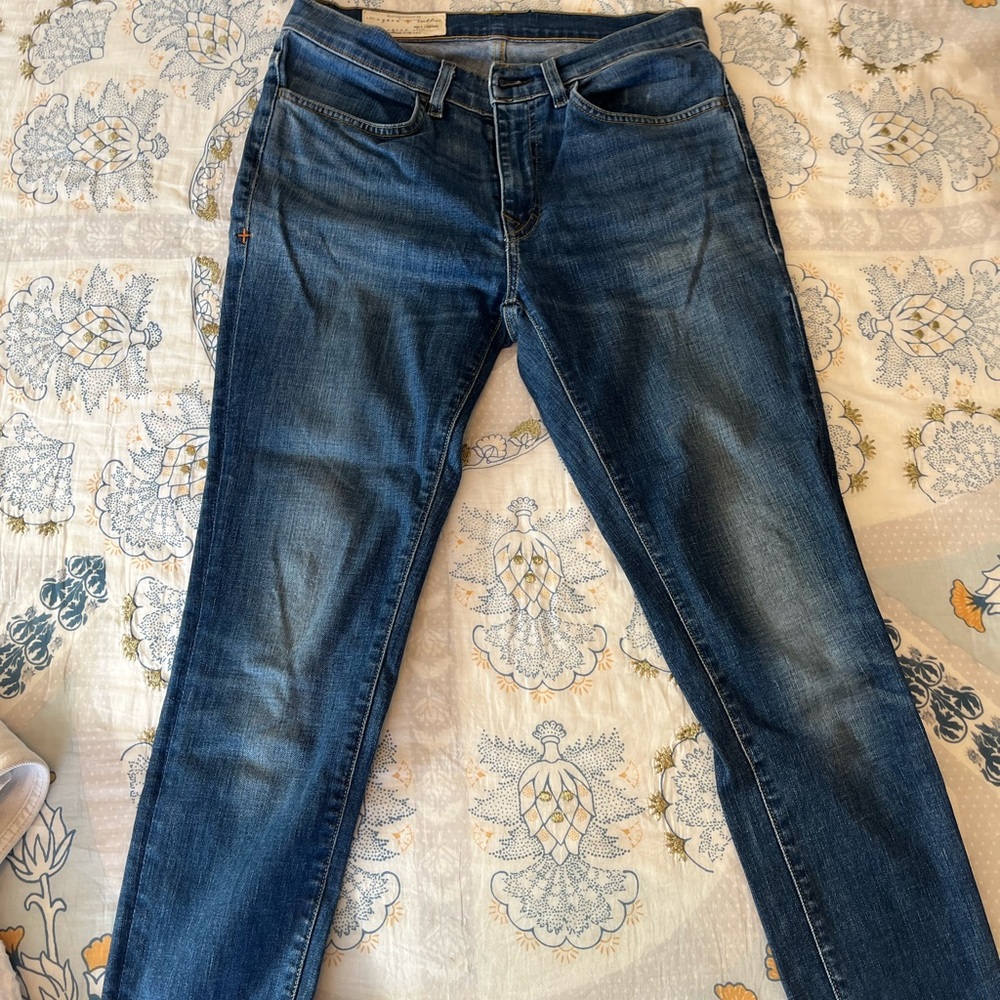 Imogene and Willie Women’s Blue Slim Stretch Jeans - Classic Indigo